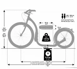 Kickbike Cruise Max 20 Sininen -Polkupyörät Lagra KB12422